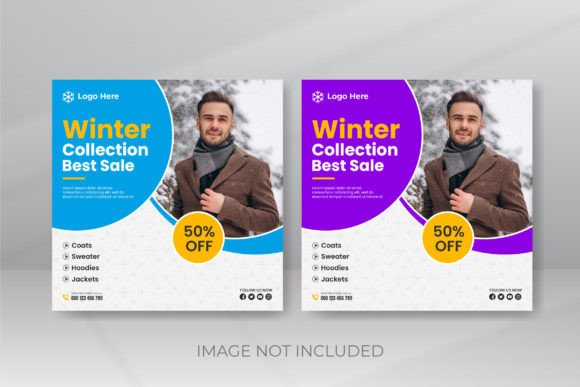 Download Winter Template Design for Big Sale - Premium Resources
