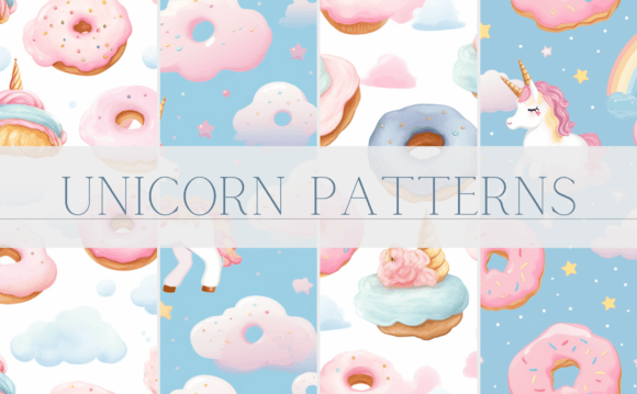 Download Unicorn Seamless Pattern - Unicorn seamless pattern Collection