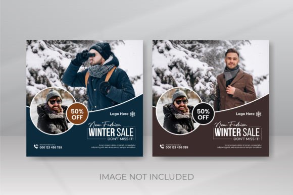 Download Winter Sale Social Post Design - Premium Resources