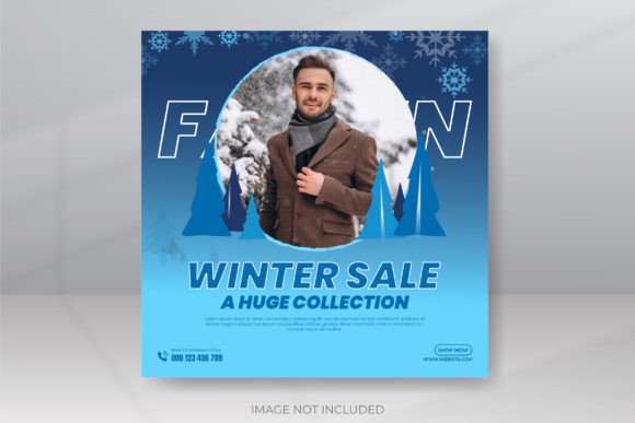 Download Winter Template Design for Big Sale - Premium Resources