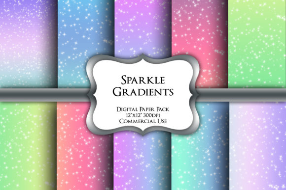 Download Sparkle Rainbows Digital Paper Pack - Rainbows digital paper Collection