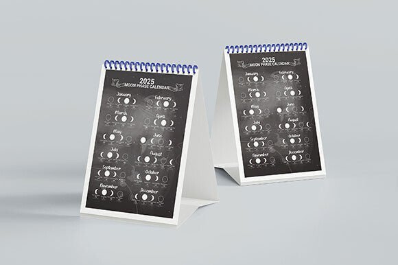 Download Moon Phase Calendar 2025 - Moon Collection