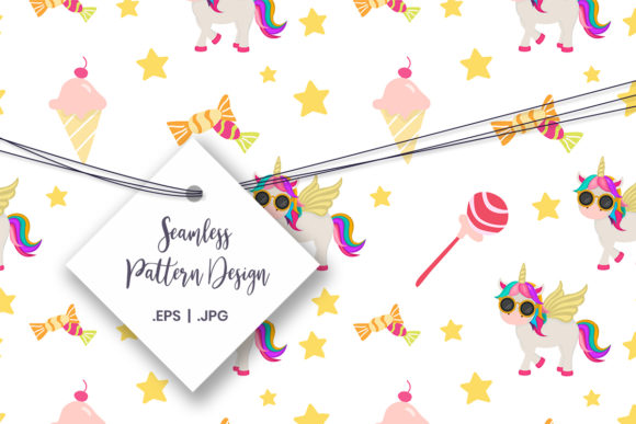 Download Unicorn Seamless Pattern Design - Unicorn seamless pattern Collection